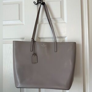 Kate Spade Janie Medium Tote Soft Taupe Saffiano Leather Bag|Kate Spade New York